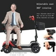 Seniors Motorized Mobility Scooters for Adults, 4 Wheel Electrical