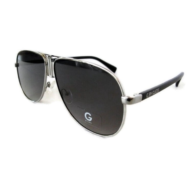 Guess Gradient Sunglasses Guess Silver Blue Gradient Sunglasses GU00088 08W Metal  main image 4