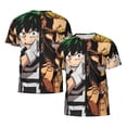 thumbnail image 7 of Mha My Hero Academia T-Shirt for Men Novelty 3D Pritneted Casual Short Sleeve Tees Shirt Summer Street T Shirt Top, 7 of 7
