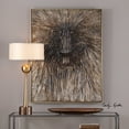 thumbnail image 2 of Uttermost 41915 Browns / Gold Frame Mysterious 37 1/4" X 49" Wall Sculpture By Carolyn, 2 of 5