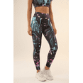 thumbnail image 2 of Women’s Printed Moisture-Wicking Legging, Comfortable Activewear Stretch Pants, 2 of 7