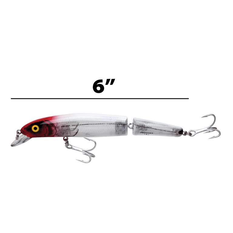 Bomber BSW16J Jointed Long A Lure XSI Silver Flash/Black Back