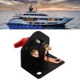 thumbnail image 1 of Battery Isolator Switch, Battery Cut Off Switch Convenient 10mm Stud 12V-60V Universal 300A  Design Safe with Locking Plate for Yacht for RV, 1 of 8