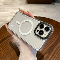 Magnetic Clear Case for iPhone 14 Pro, [Compatible with MagSafe] High-Transparency Clear PC Back TPU Bumper Shockproof Protective Phone Cover Slim Lightweight for iPhone 14 Pro Case, Clear