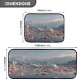 thumbnail image 4 of Kitchen Floor Mat 2 Sets Carpet Floor Mat Kitchen Mat Bathroom Mat Living Room Mat Bedroom Mat Absorbent Delicate Fabric No Ball Two Loving Swans, 4 of 7