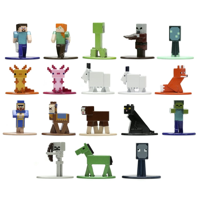 Minecraft Caves and Cliffs 18-Pack Series 8 Die-Cast Figures