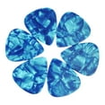 thumbnail image 2 of Exotic Plectrums - Celluloid Light Blue Pearl Guitar Or Bass Pick - 0.46 mm Light Gauge - 351 Shape - 50 Pack, 2 of 3