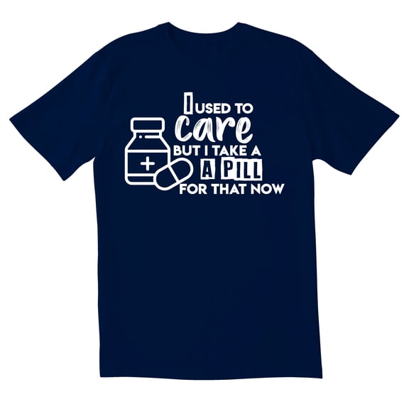 TotallyTorn I Used To Care Novelty Sarcastic Funny Men's T Shirts