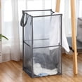 thumbnail image 4 of Joernso Laundry Basket Convenient Large Capacity Stable Mesh Folding Toy Clothes Laundry Basket for Indoor, 4 of 8