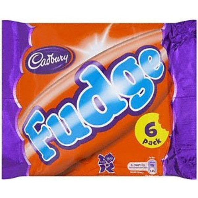 Cadbury Fudge Chocolate Bar 6 Pack
