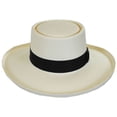 thumbnail image 2 of Colonel - Stetson Shantung Straw Gambler Hat, 2 of 4