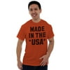 Made in the USA Patriotic Pride Eagle Men's Graphic T Shirt Tees Brisco Brands L