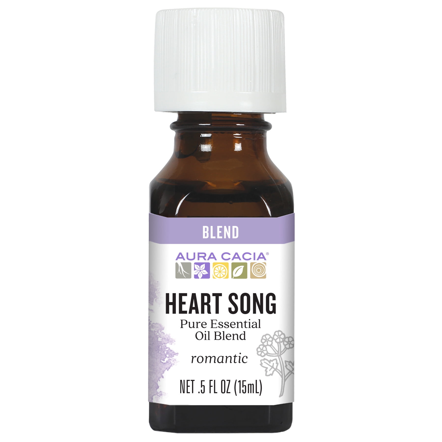 Aura Cacia Heart Song Essential Oil Blend .5 oz.