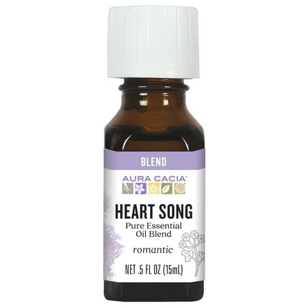 Aura Cacia Heart Song Essential Oil Blend .5 oz.