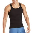 thumbnail image 2 of Hanes 6-Pack Core Cotton Tank Black/Grey Small 34-36 IN, 2 of 3
