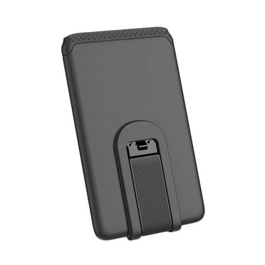 HPDL Black new mobile phone case silicone card holder multi-function bracket mobile phone card holder self-adhesive mobile phone back sticker bank card holder