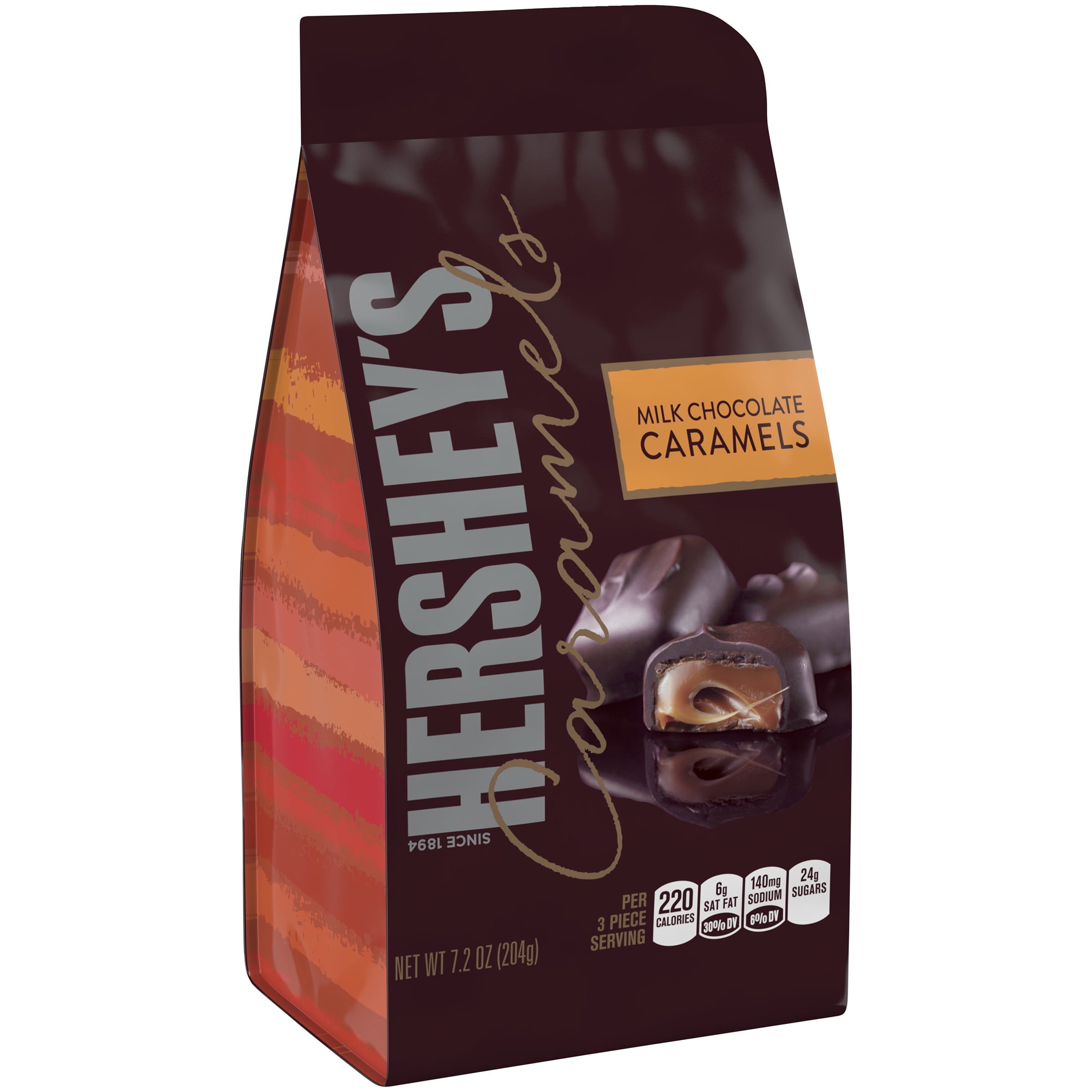 HERSHEYâ€S Caramels in Milk Chocolate, 7.2 oz by The Hershey Company