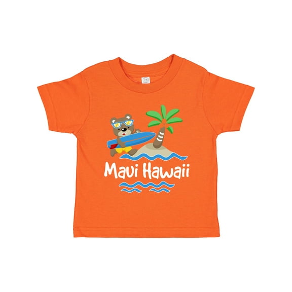 Inktastic Maui Hawaii Cute Vacation Boys or Girls Toddler T-Shirt