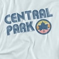 thumbnail image 3 of New York City Nyc Central Park Logo Women's Graphic T-Shirt Rolled Sleeve Tee, 3 of 6