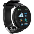 thumbnail image 4 of Cateissary Reloj inteligente inalámbrico Pantalla de 1,3 pulgadas IP65 cardíaco a prueba de agua Oxígeno en sangre Reloj de 4.0 compatible con Type2 NO2, 4 of 6