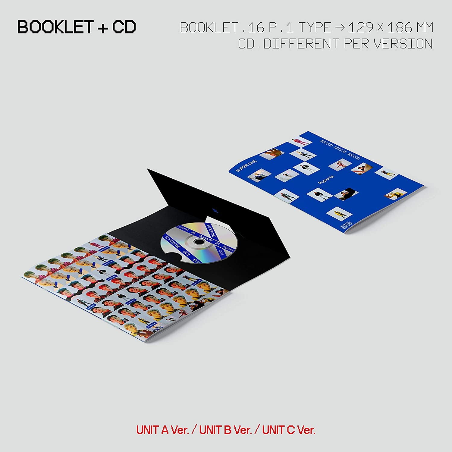 Superm - SuperM The 1st Album Super One (Unit A Ver. TAEYONG