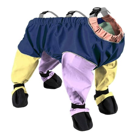 Dog Boots  Tight Pants  Waterproof Dog Pants  Anti Slip Dog Shoes  Paw Protectors To Prevent Filthy Dogs  Outdoor Walking-M