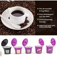 thumbnail image 5 of Disposable Paper Coffee Filters, Paper Filters for Keurig Single Brewer Reusable Cups, K-cup Coffee Pods, Fits All Brands Reusable K Cups, 5 of 6
