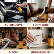 Leather Honey Non-Toxic, pH Balanced Leather Cleaner with Flairosol Spray Bottle, 5.4 fl oz, 1 Count