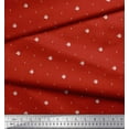 thumbnail image 3 of Soimoi Cotton Duck Fabric Dot & Floral Artistic Print Fabric by the Yard 56 Inch Wide, 3 of 3