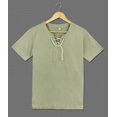 thumbnail image 5 of Disfraz de cosplay de Eren Jaeger, camiseta verde de manga larga o corta, camisa informal de uso diario, ropa de anime, 5 of 5