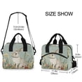 thumbnail image 3 of Lunch Bag Portable Crossbody Meal Bag Cooler Bag Insulated Lunch Bag Food Bag Handheld & Crossbody Design Garden Cute Rabbit, 3 of 6