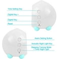 thumbnail image 3 of Children's Alarm Clock Light Up Digital LED Lamp Alarm Clock Night Light Girl Bo, 3 of 5