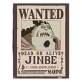 thumbnail image 1 of One Piece Wanted Jinbei Framed Poster, 1 of 3