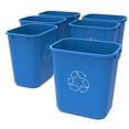 thumbnail image 1 of Storex 24 Liter Medium Waste & Recycling Basket - Blue, 1 of 2