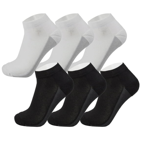 Alpine Swiss Mens Athletic Performance Low Cut Ankle Socks Cotton Multipack Sock