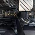 thumbnail image 3 of NGFF M-Key PCIe4.0 SSD Extention Card Support PCle4.0 M.2 NVMe SSD Extension Cable M.2 SSD PCI-Express 4.0 X4 M Key Extender 2PCS model A, 3 of 6