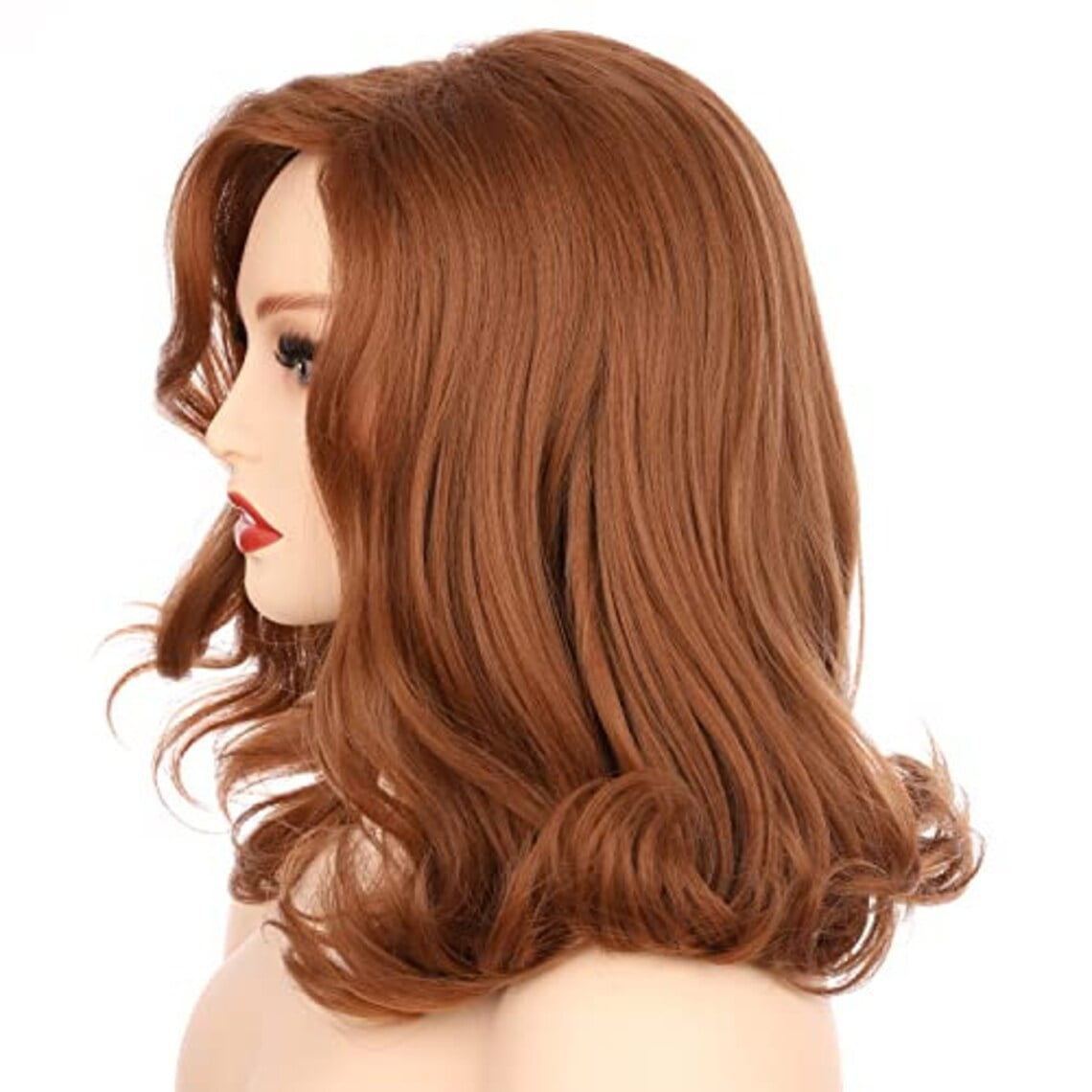  XZGDEN Wigs Hair Wig Women Synthetic Hair Wigs Short Curly  Blonde Brown Black Gray Wig Heat Resistant Free (Color : Grey, Size :  14inches), 14 Inch : 美容與個人護理