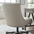 thumbnail image 6 of Riverbay Furniture Transitional Fabric Tufted Office Chair in Natural Beige, 6 of 11