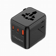 thumbnail image 1 of Aluratek Universal 20W Travel Adapter, 1 of 12