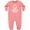 Mauve, variant on Lawyer Mommy Little Co Counsel Baby Fleece Romper