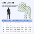thumbnail image 4 of Sikiie Cartoon Sea Turtle Mens Pajama Set, Soft Warm Long Sleeve Sleepwear, Cozy Button-Down Pjs for Men-X-Large, 4 of 7