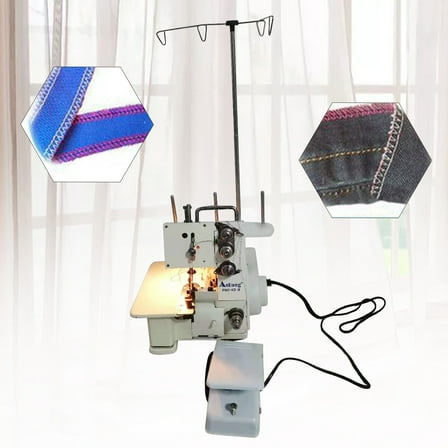 4 Thread Serger Overlock Sewing Machine 4-Line w/ Foot Controller Professional