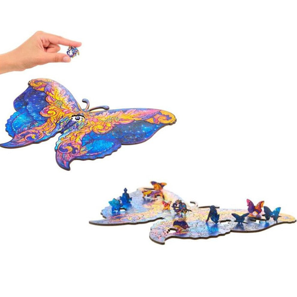 Joywa Galaxy Butterfly Wooden Puzzle 