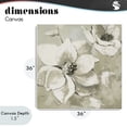 thumbnail image 4 of Stupell Industries Shabby Chic Magnolias After Rain Canvas Art, 36 x 36, by Lanie Loreth, 4 of 8