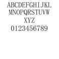 thumbnail image 3 of 1 Pc, 6 Inch X 1/4 Inch Thick Fangsong Font Wood Numbers 6, 3 of 3