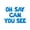 Blue, variant on Letter Balloons - OH SAY CAN YOU SEE 16" Inch Alphabet Letters Foil Mylar Balloon 4th of July Party Banner (Red)