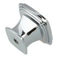 thumbnail image 2 of GlideRite 1-1/4 in. Square Cabinet Knob, Polished Chrome, 2 of 5