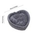 thumbnail image 3 of Heart Shaped Pet Bed With Soft Fabric Non Slip Bottom And Comfortable Filling Suitable For Cats And Small Dogs Provides Cozy Resting Sences, 3 of 6
