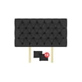 thumbnail image 1 of Cabecera Matrimonial Capitonada Dotico - Gris Oscuro DOTICO MUEBLES Capitonado Matrimonial, 1 of 3