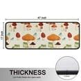 thumbnail image 5 of Kitchen Rugs Sets Of 2,Red Mushroom Frog Light Pattern Anti Fatigue Kitchen Mat Rugs Non Slip Washable,Decorative Kitchen Floor Mats for Kitchen,Sink,Laundry,17"x47"+17"x47", 5 of 5